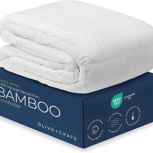 Olive + Crate 100% Outer Shell Viscose Derived from Bamboo Comforter - Twin XL